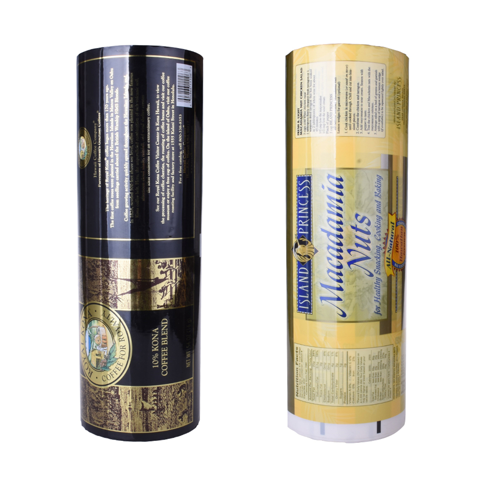 رقائق الألومنيوم الغذاء الصف تخصيص تصميم لفة فيلم للرقائق وملفات تعريف الارتباط