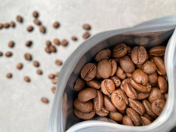 coffee bag with zipper