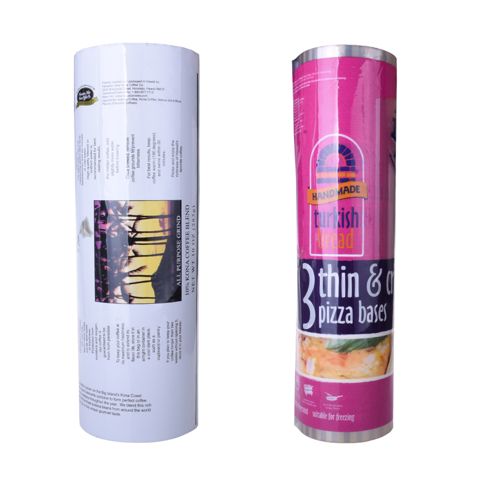 رقائق الألومنيوم الغذاء الصف تخصيص تصميم لفة فيلم للرقائق وملفات تعريف الارتباط