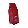 إعادة تدوير المواد Hdpe مسطحة القاع كيس القهوة الحقيبة زيبلوك