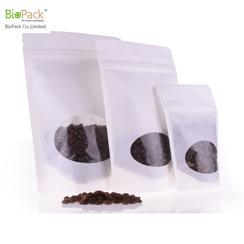 كيس قهوة مع نافذة