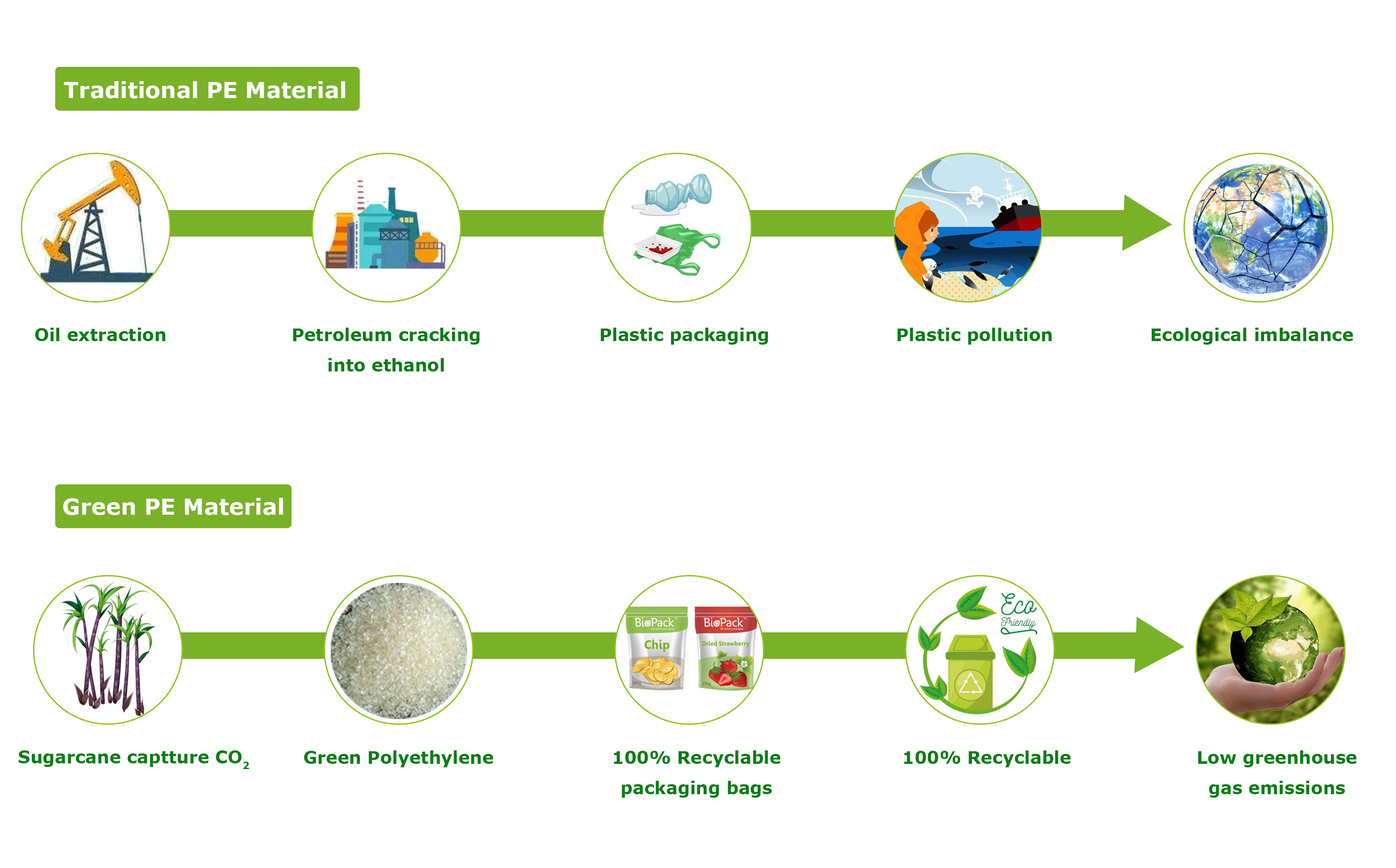 بولي إيثيلين أخضر