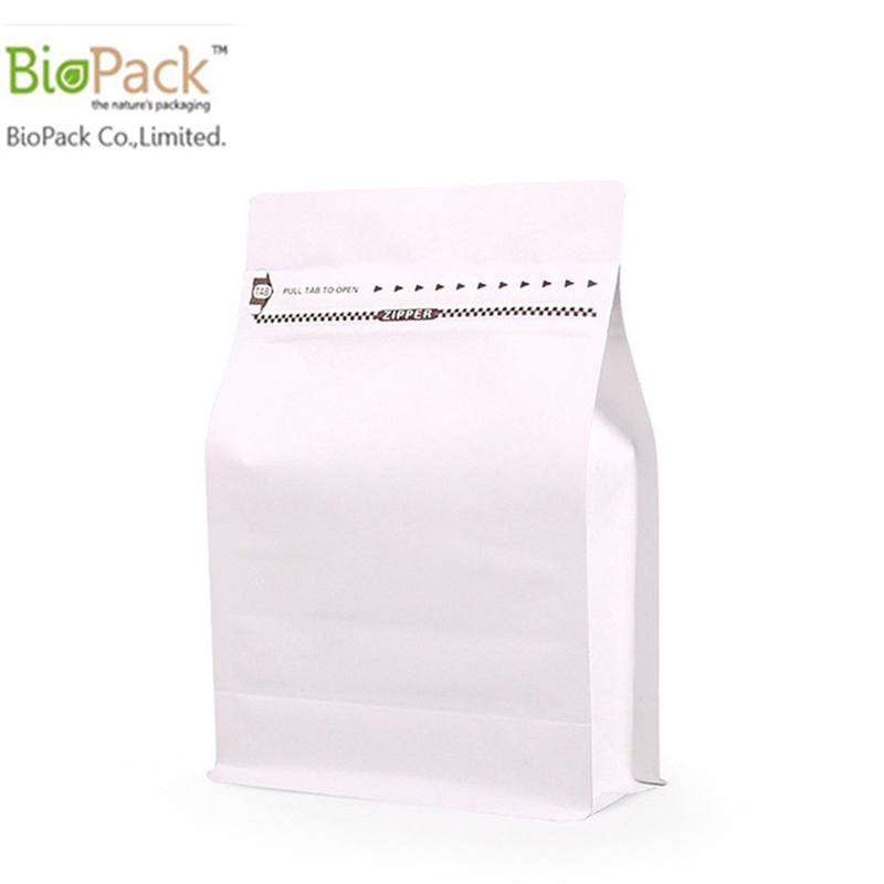 كيس قهوة بطباعة مخصصة غير لامع ولامع مع صمام 250g 1kg 12OZ مجمعة سفلية من الصين