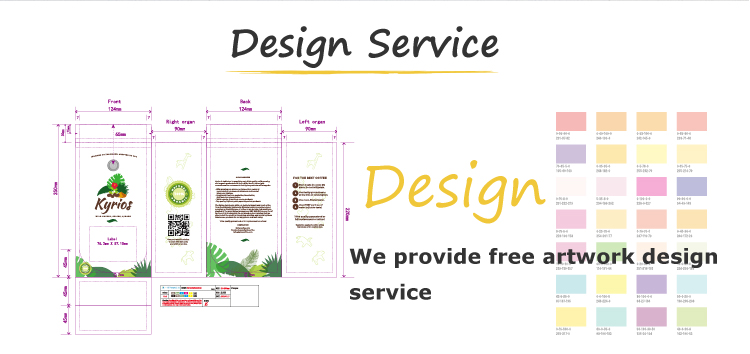 خدمة تصميم كيس القهوة