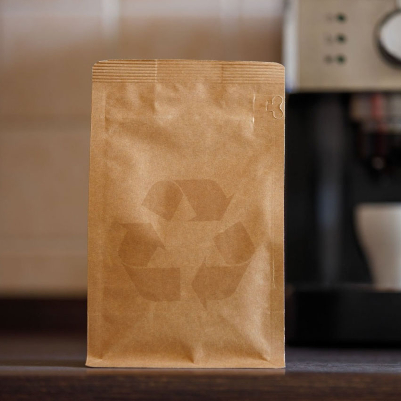 أكياس قهوة قابلة لإعادة التدوير
