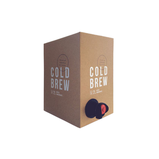صندوق قهوة المشروب البارد مناسب للسفر وتغليف القهوة الباردة المخصصة