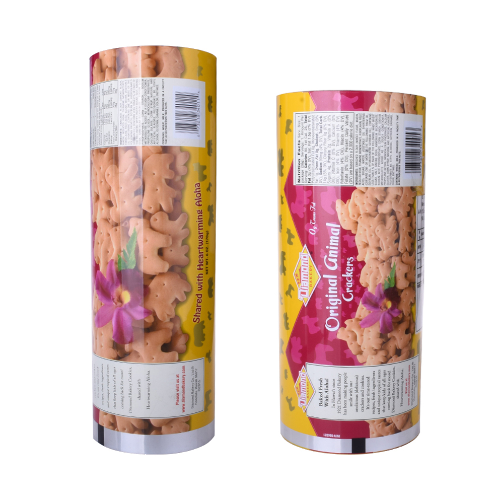 رقائق الألومنيوم الغذاء الصف تخصيص تصميم لفة فيلم للرقائق وملفات تعريف الارتباط