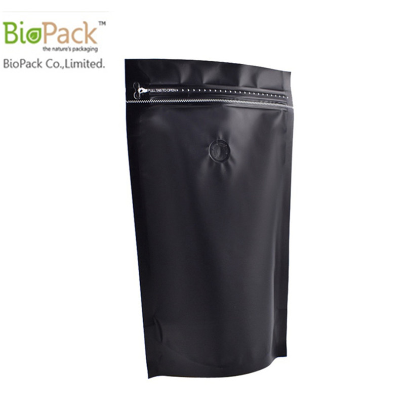 مخصص 250 جرام 500 جرام 1 كيلوجرام الغذاء زيبلوك حقيبة كرافت قابلة للتحلل الحيوي مع زيبلوك للقهوة / الشاي من الصين