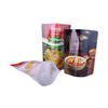 مخصصة عالية الجودة معوجة حقيبة حساء الوقوف الحقيبة الطبخ للأغذية المصنعة في الصين