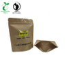 Reclosable Stand up Kraft Compostable Zipper Packaging Bag للبذور من الصين