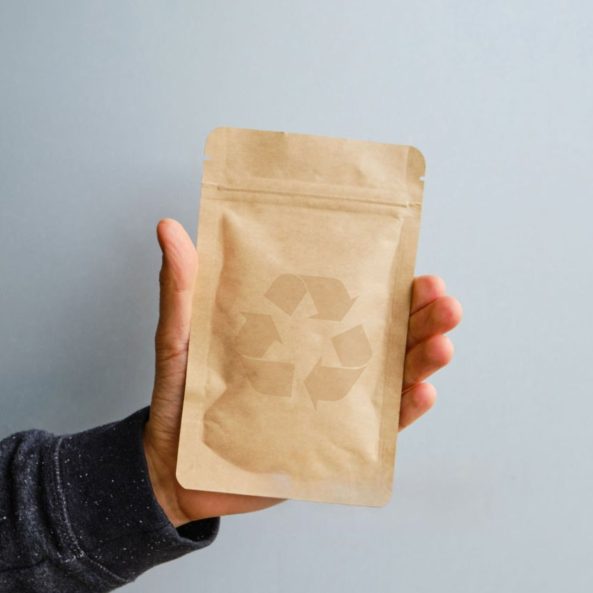 أكياس قهوة قابلة لإعادة التدوير