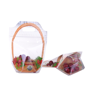 حقيبة تغليف فواكه خضروات طازجة بلاستيكية مخصصة للأغذية