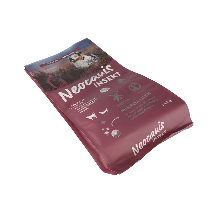 مخصصة مطبوعة 1.8 كجم حقيبة تغليف أغذية الحيوانات الأليفة القابلة لإعادة التدوير لكلب علاج