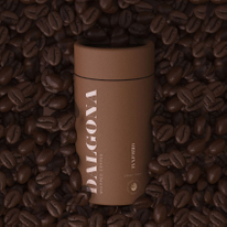 عبوات قهوة أسطوانية من الكرتون قابلة لإعادة التدوير بتصميم مخصص