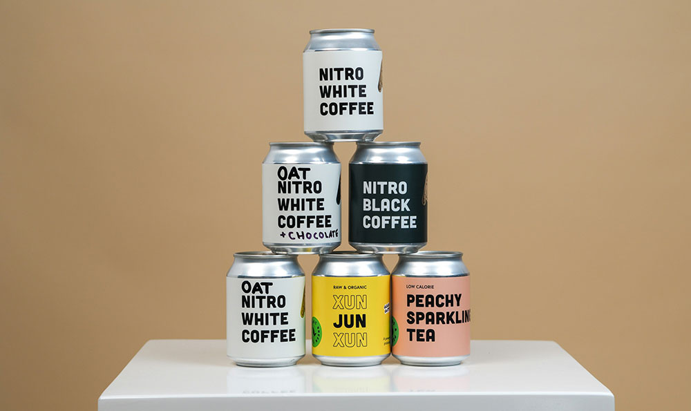 تغليف القهوة الباردة