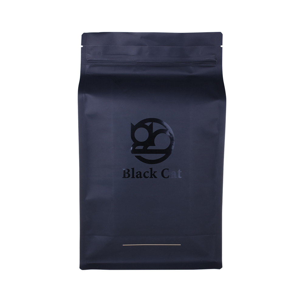 صديقة للبيئة عالية الجودة Ziplock القهوة حقيبة بلاستيكية مسطحة