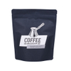 تصميم مخصص كيس ورق الكرافت القهوة التعبئة والتغليف الألومنيوم في اتجاه واحد صمام الوقوف الحقيبة مع سحاب