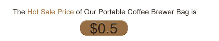 أكياس تحضير القهوة