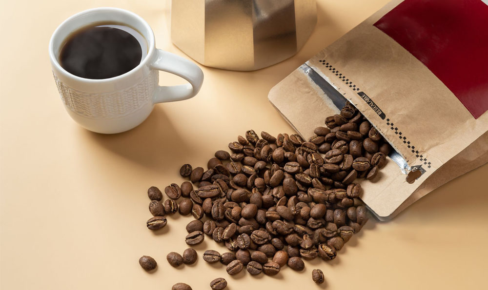 how to open coffee bag