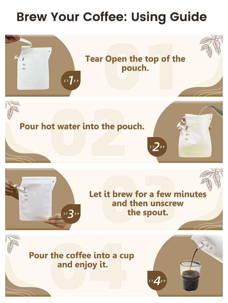 أكياس تحضير القهوة