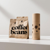 أكياس تغليف حبوب البن المحمصة القابلة لإعادة التدوير