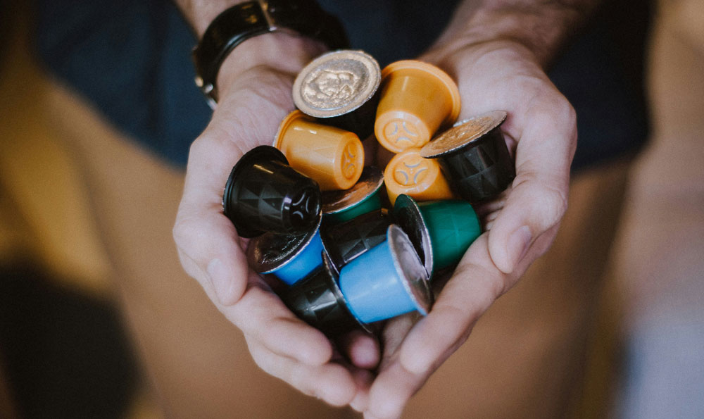 كبسولات قهوة