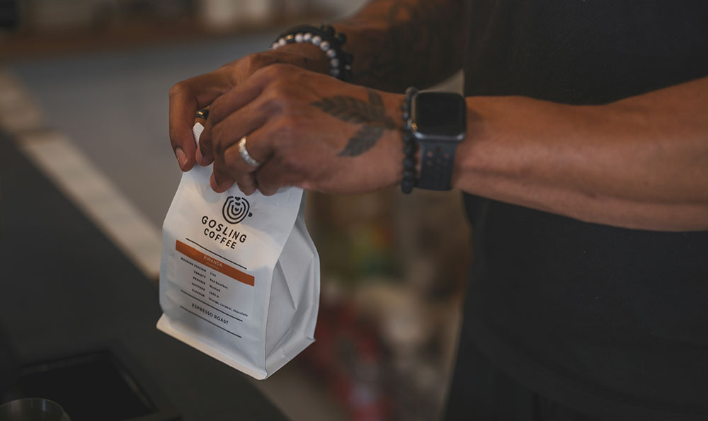 أكياس قهوة قابلة للتحلل