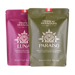 تغليف ورق الكرافت القابل للإغلاق القابل للإغلاق مع الحقيبة Ziplock والصمام