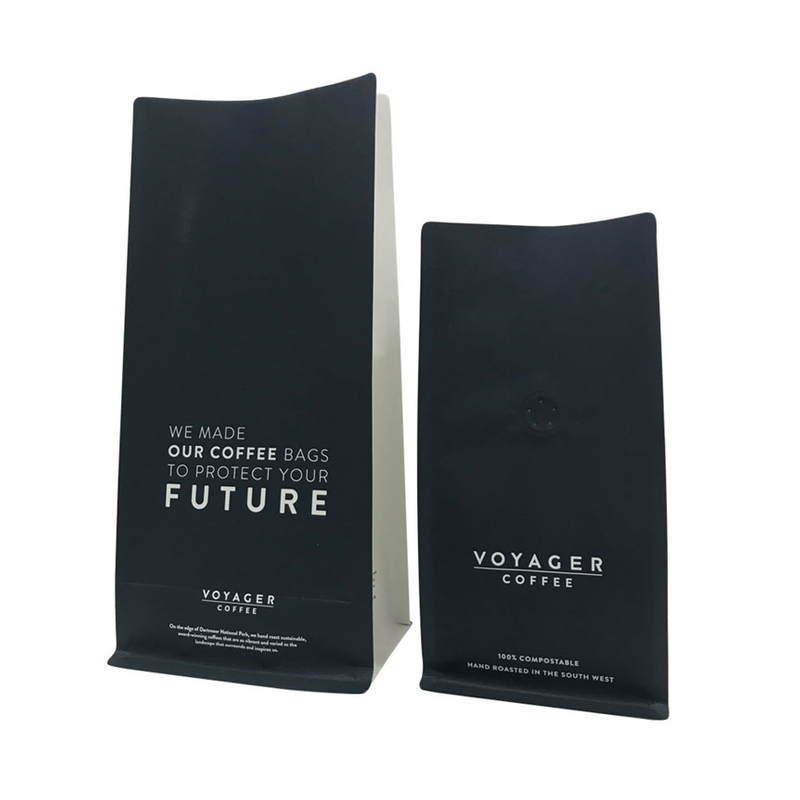 كرافت ورقة مربع أسفل كيس بيو