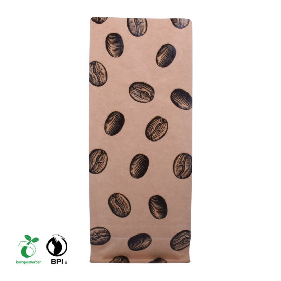 حقيبة تغليف القهوة المسطحة القابلة للتجديد بالجملة في الصين