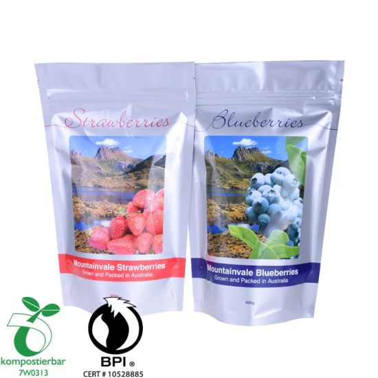 OEM نافذة واضحة قابلة للتحلل كيس نشا الذرة مصنع الصين