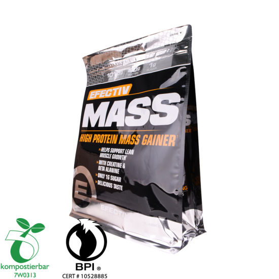 مخصص مطبوعة كتلة أسفل مصنع أكياس سماد قابلة للتحلل بالجملة في الصين