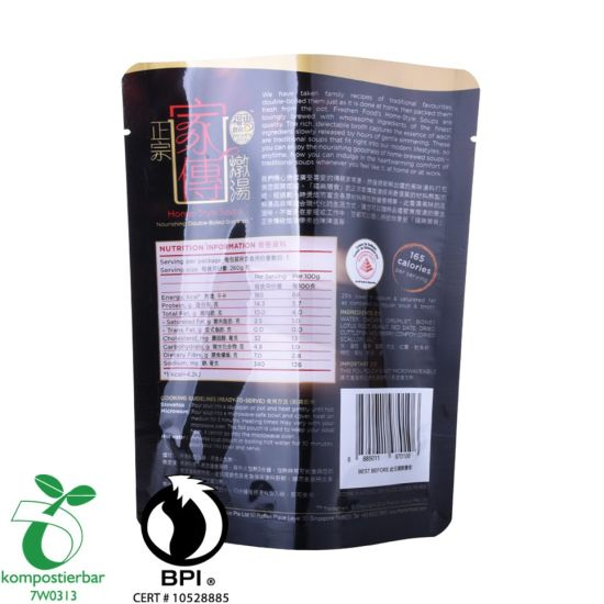 حزمة Ziplock الصديقة للبيئة القابلة للتحلل بالجملة من الصين