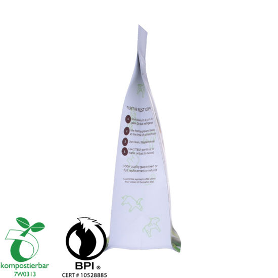 ايكو سكوير أسفل مصنع الحقيبة الغذائية القابلة للتحلل الحيوي الصين