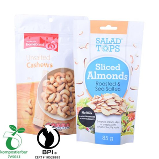 مسحوق بروتين مصل الحليب التعبئة والتغليف سماد قابل للتحلل الحيوي حقيبة سوبر ماركت المورد من الصين