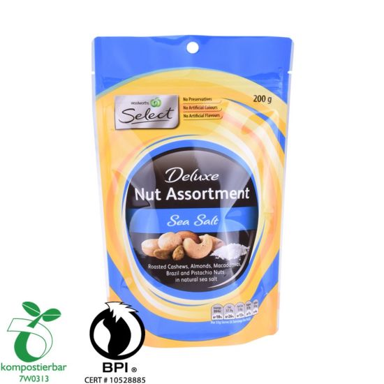 مصنع طباعة الأكياس البلاستيكية للنافذة الشفافة للأغذية Ziplock في الصين