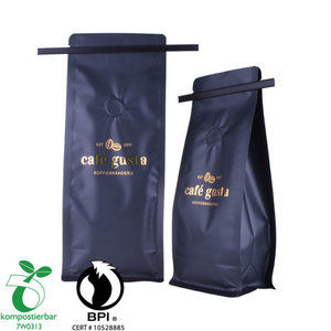 مصنع الصين للأغذية Ziplock Bio Foil Coffee Bag