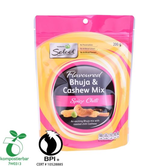 OEM نافذة واضحة قابلة للتحلل كيس نشا الذرة مصنع الصين