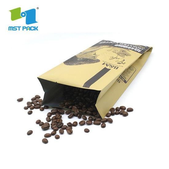 أكياس تغليف القهوة الفورية البلاستيكية القابلة للتحلل القابلة للتحلل بالجملة Eco الفاخرة المخصصة المطبوعة الجانبية