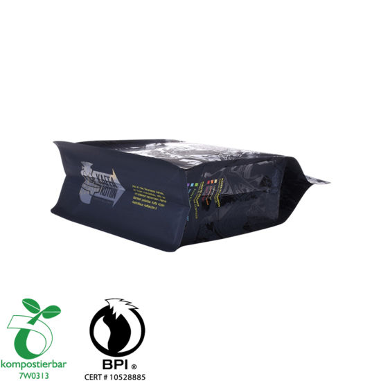 Ziplock Square Bottom Black Plastic Bag Factory من الصين