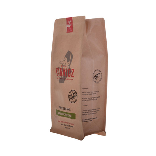 100٪ مواد قابلة للتحلل الحيوي حقيبة قهوة لتغليف سلامة الأغذية