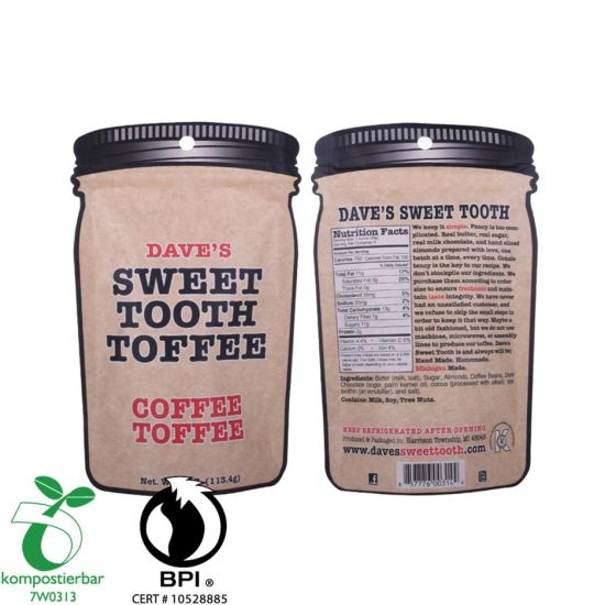 Eco Doypack Coffee Stand Up Pouch المزود من الصين