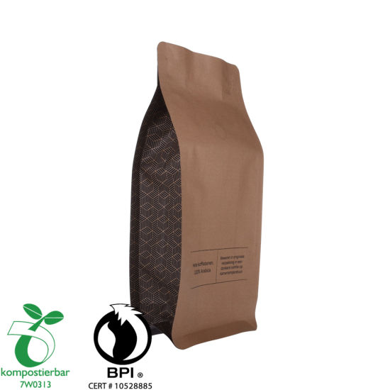 Ziplock Box Bottom Corn Starch Packaging Wholesale من الصين