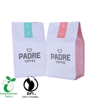 البلاستيك الرمز البريدي بلوك القاع حقيبة مصنع نشا الذرة في الصين