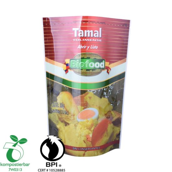 حزمة Ziplock الصديقة للبيئة القابلة للتحلل بالجملة من الصين