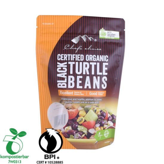 الغذاء Ziplock نافذة واضحة بالجملة صديقة للبيئة في الصين