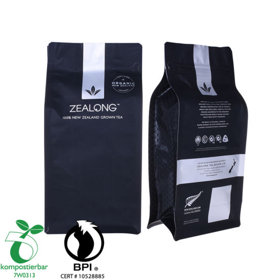 مُصنع نافذة Ziplock PLA و Pbat Coffee Bag في الصين