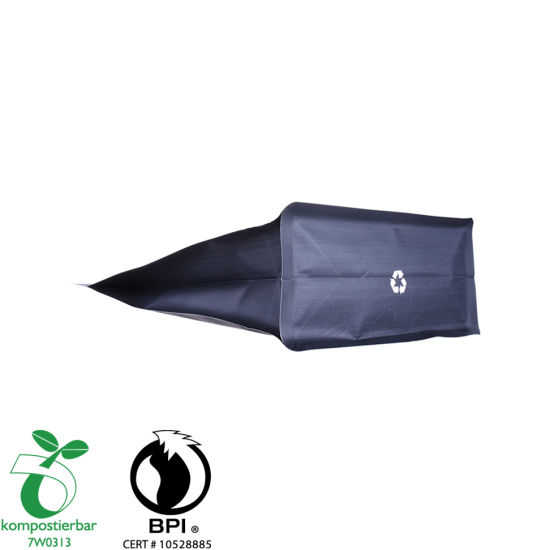 Ziplock Square Bottom Biodegradable Food Grade Bag Factory الصين