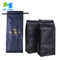 صديقة للبيئة شعار مخصص طباعة البلاستيك الألومنيوم احباط شقة أسفل كيس القهوة القابلة للتحلل الحيوي مع صمام طريقة واحدة