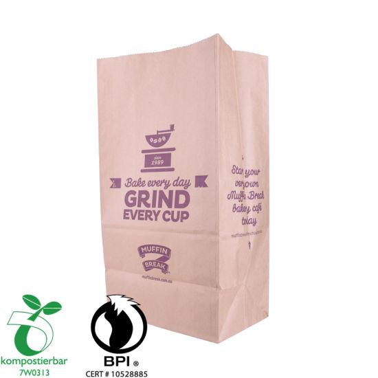 Eco Square Bio Bio Compost Packaging Bag بالجملة في الصين